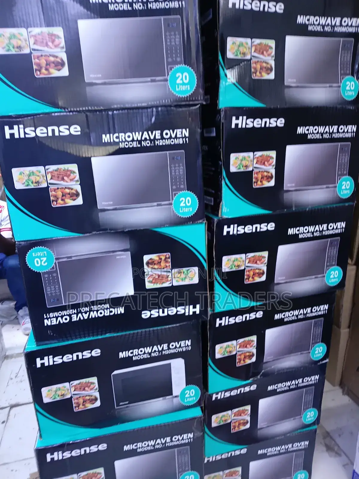 Hisense Silver H20moms11 Microwave Oven 20l – Brand New