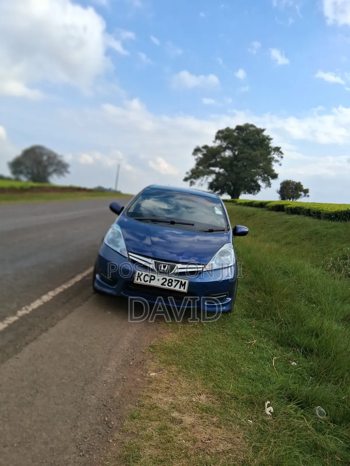 Honda Fit Shuttle 2011 Blue