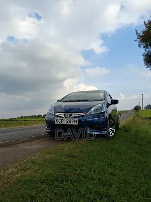 Honda Fit Shuttle 2011 Blue