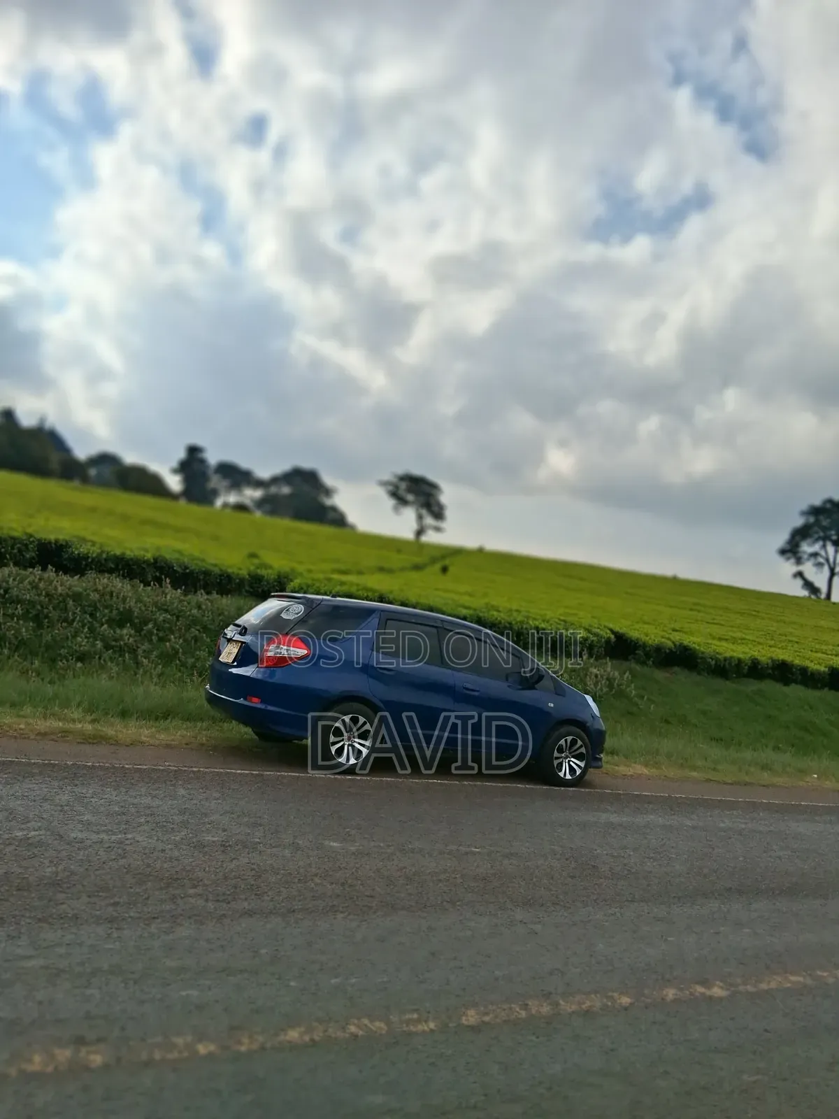 Honda Fit Shuttle 2011 Blue