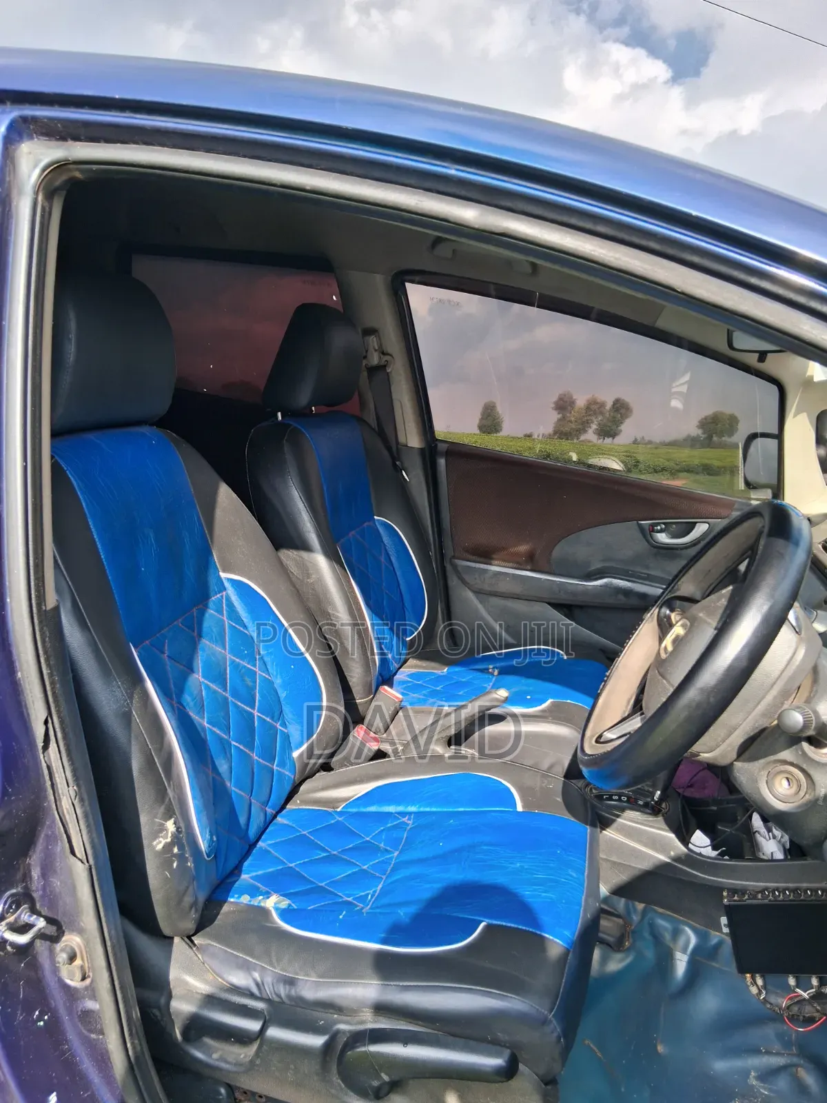 Honda Fit Shuttle 2011 Blue