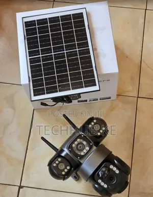 Ai Triple Lens 4g Solar Security Camera With Two-Way Audio