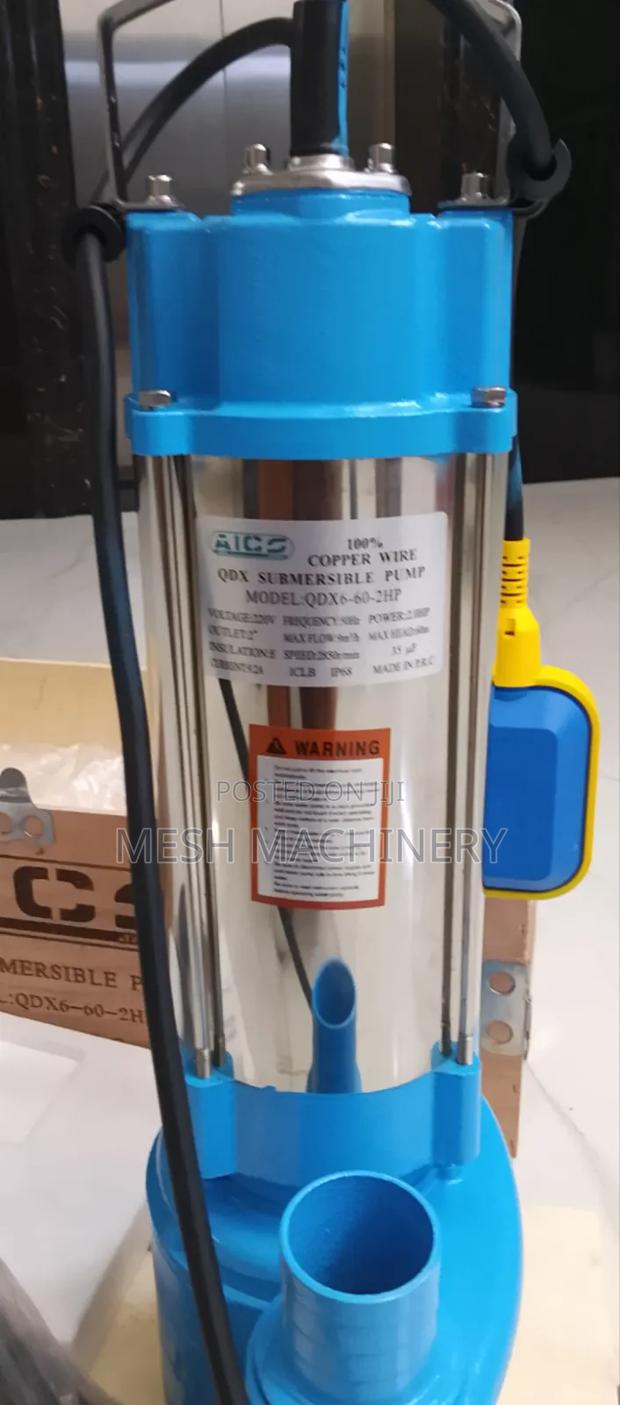 2.0 Hp Aico Submersible Water Pump 220 - thumbnail 2