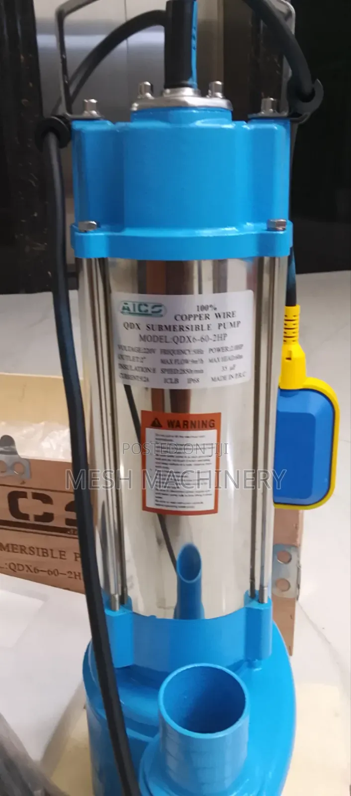 2.0 HP Aico Submersible Water Pump 220