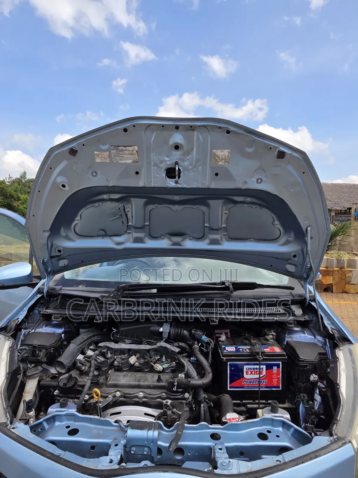 Toyota Vitz 2012 Blue