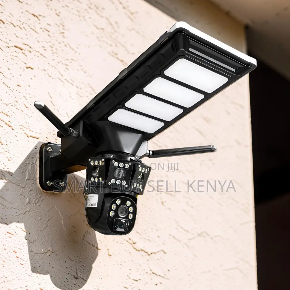 4g PTZ Remote Access Solar Camera With Led Solar Street Light