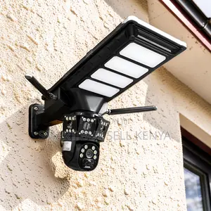 4g PTZ Wireless Connectivity Solar Camera With Led Solar Street Light