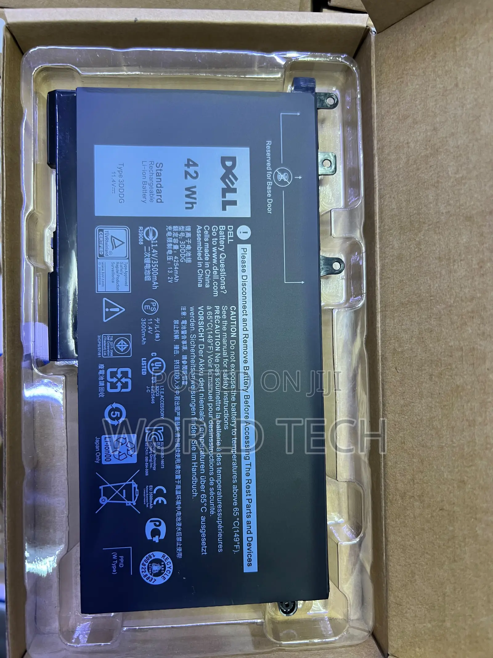 3dddg Dell Laptop Battery Replacement High Quality