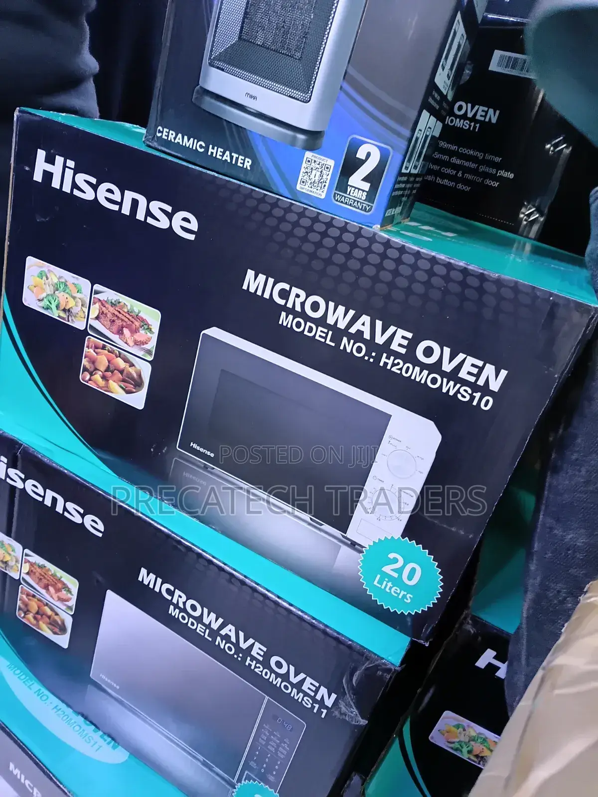 Hisense 20l Microwave Oven H20mows10 – Brand New