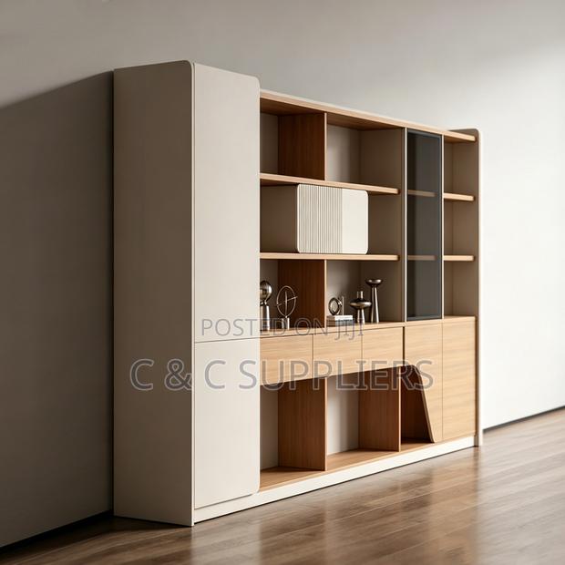 Executive Display Shelf Wall Unit