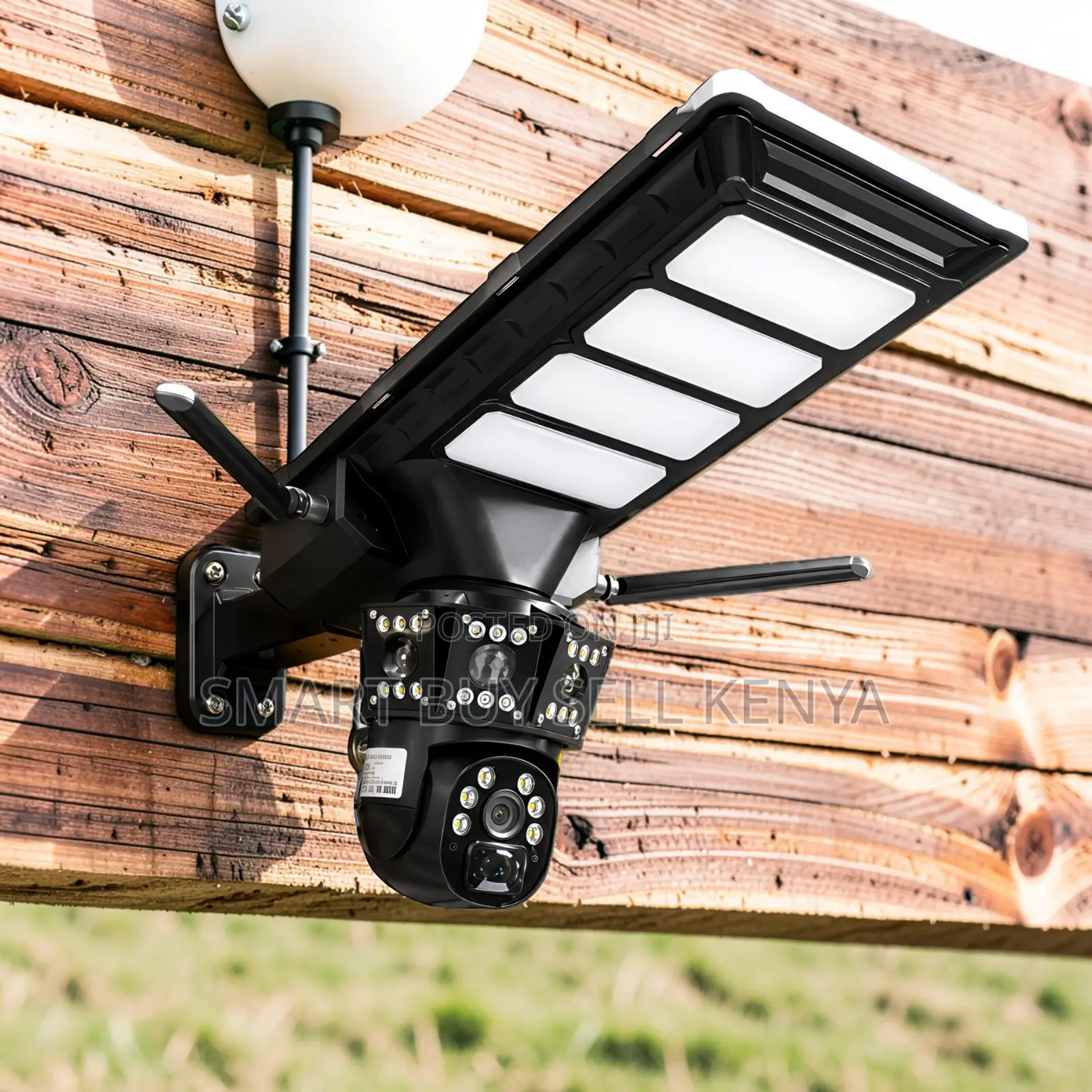 4g PTZ Motion Tracking Solar Camera With Led Solar Street Light