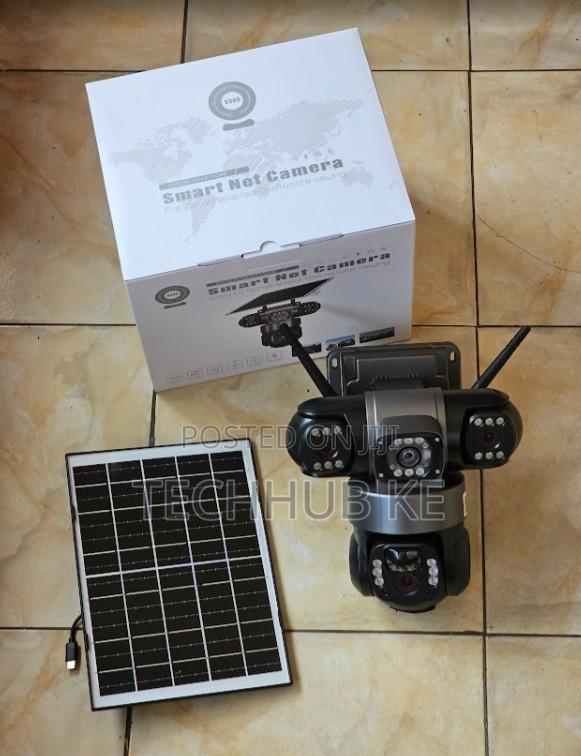 Hd Ultra 4g Triple Lens Solar Camera With Ai Human Detection