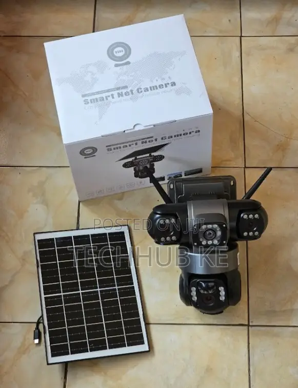 Hd Ultra 4g Triple Lens Solar Camera With Ai Human Detection