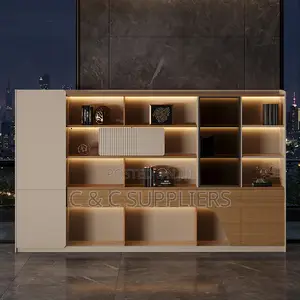 Executive Display Shelf Wall Unit