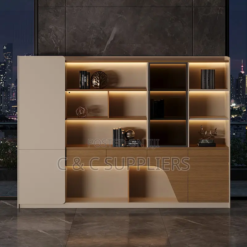 Executive Display Shelf Wall Unit