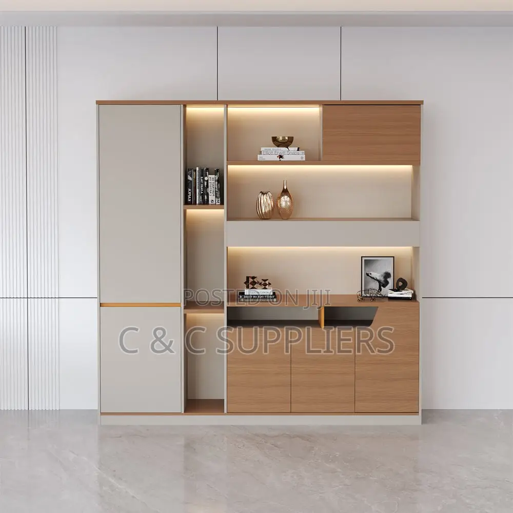 Executive Display Shelf Wall Unit