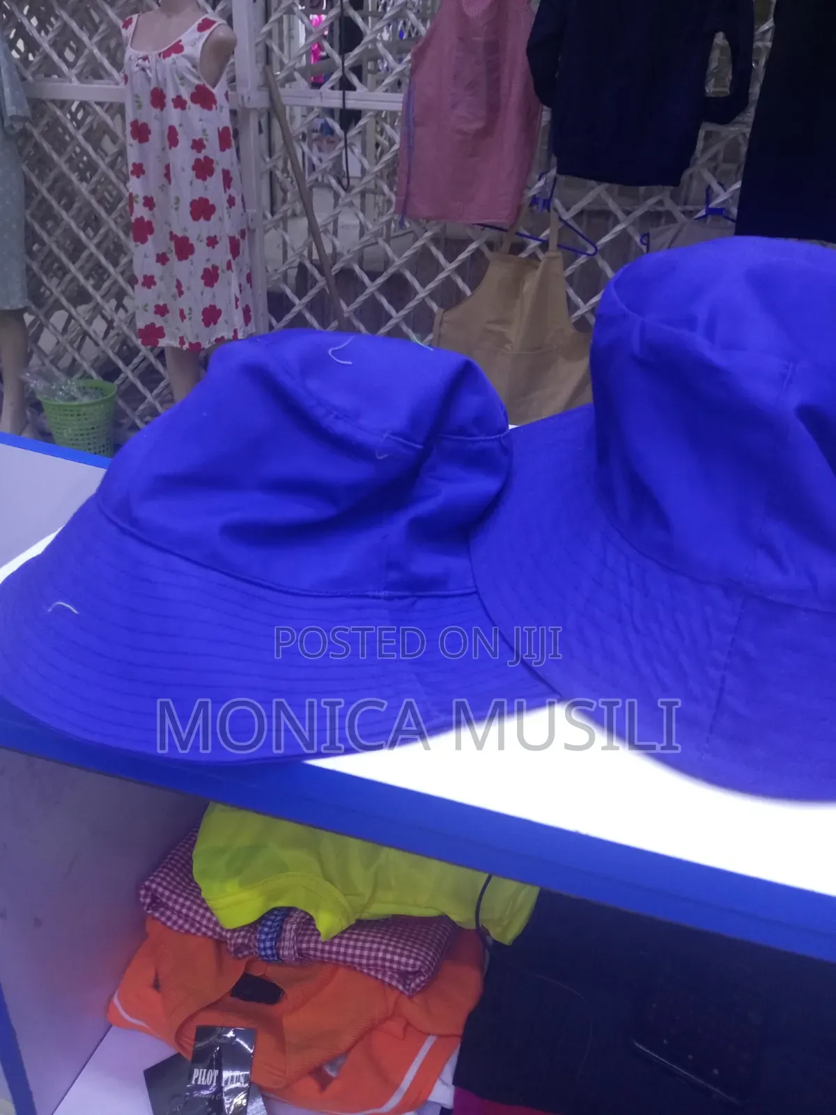 Blue Bucket Hats