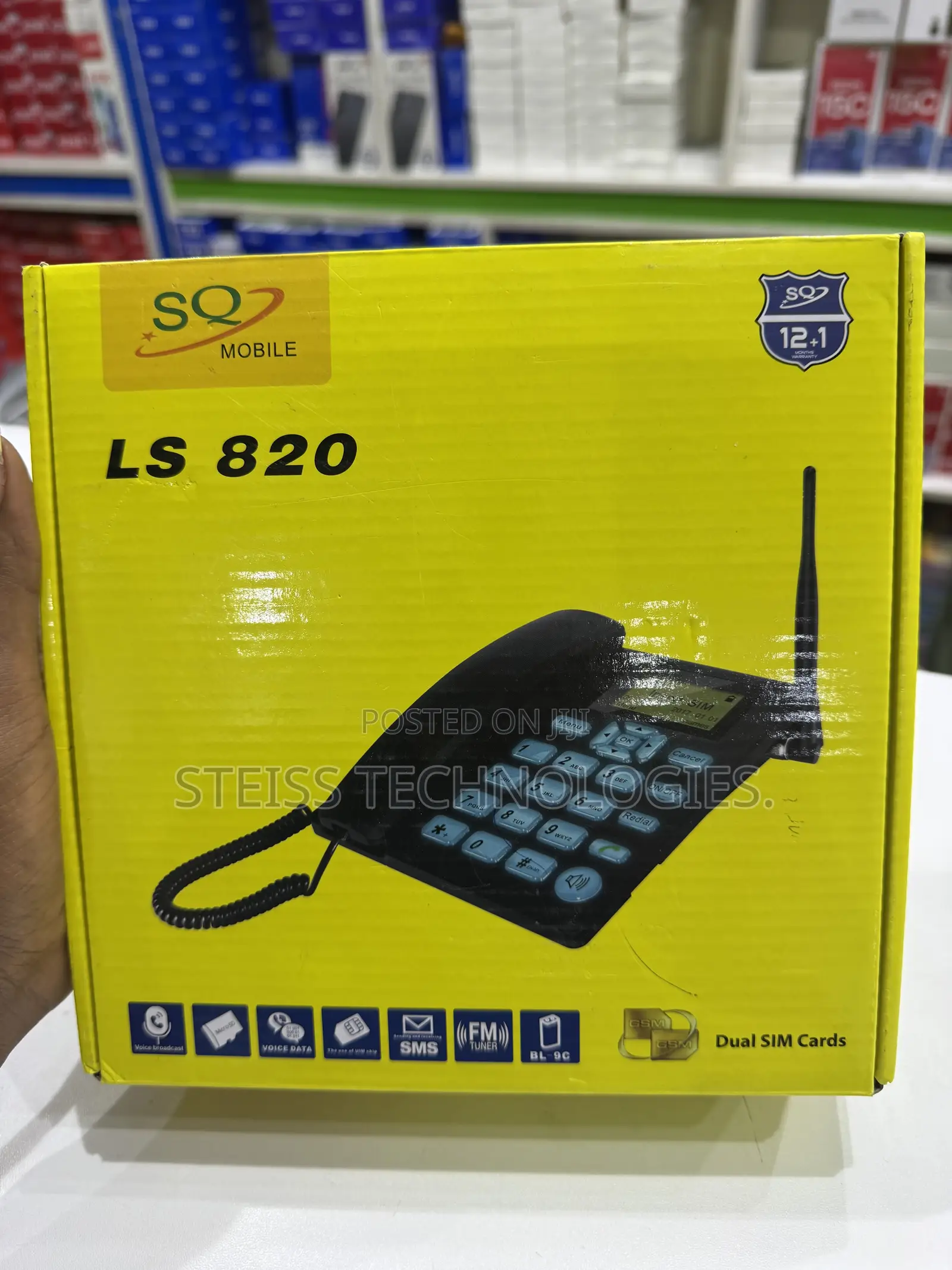 New Mobile Phone Black