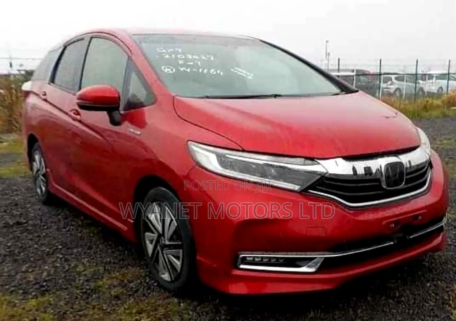 Honda Fit Shuttle 2019 Red