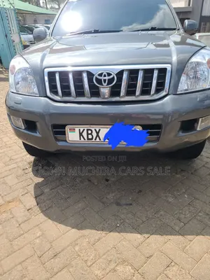 Toyota Land Cruiser Prado 2007 Gray