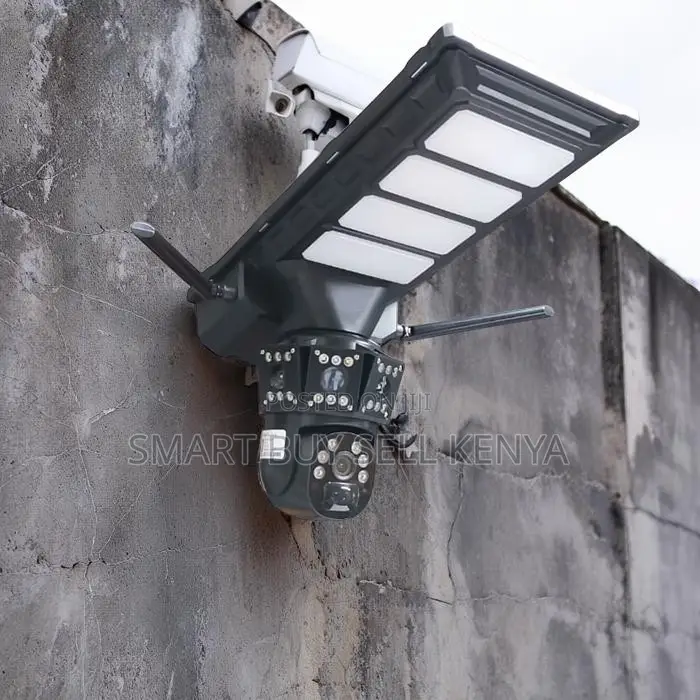 4g PTZ 360° Wide Coverage Solar Camera With Led Solar Street Light