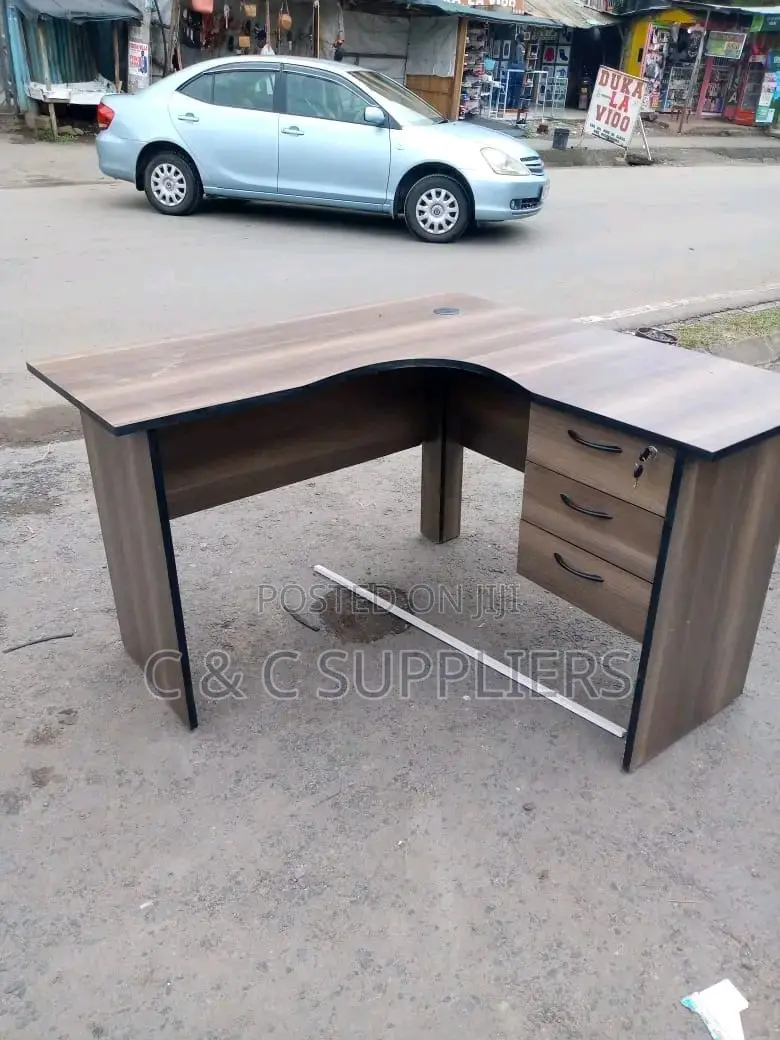 L-Shaped Home Study Desk