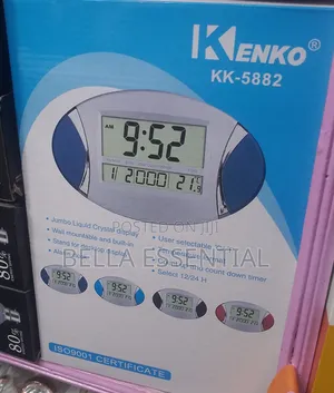 Digital Wall Clock