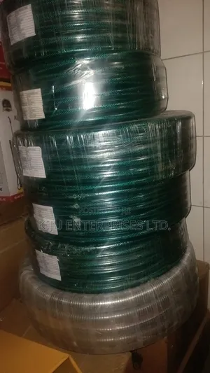 Heavy-duty Green Braided Pvc Hose Pipe – 50 Metres