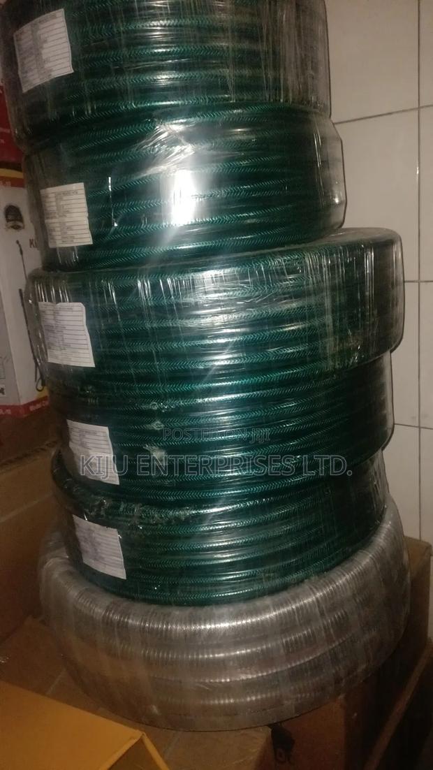 Heavy-duty Green Braided Pvc Hose Pipe – 50 Metres