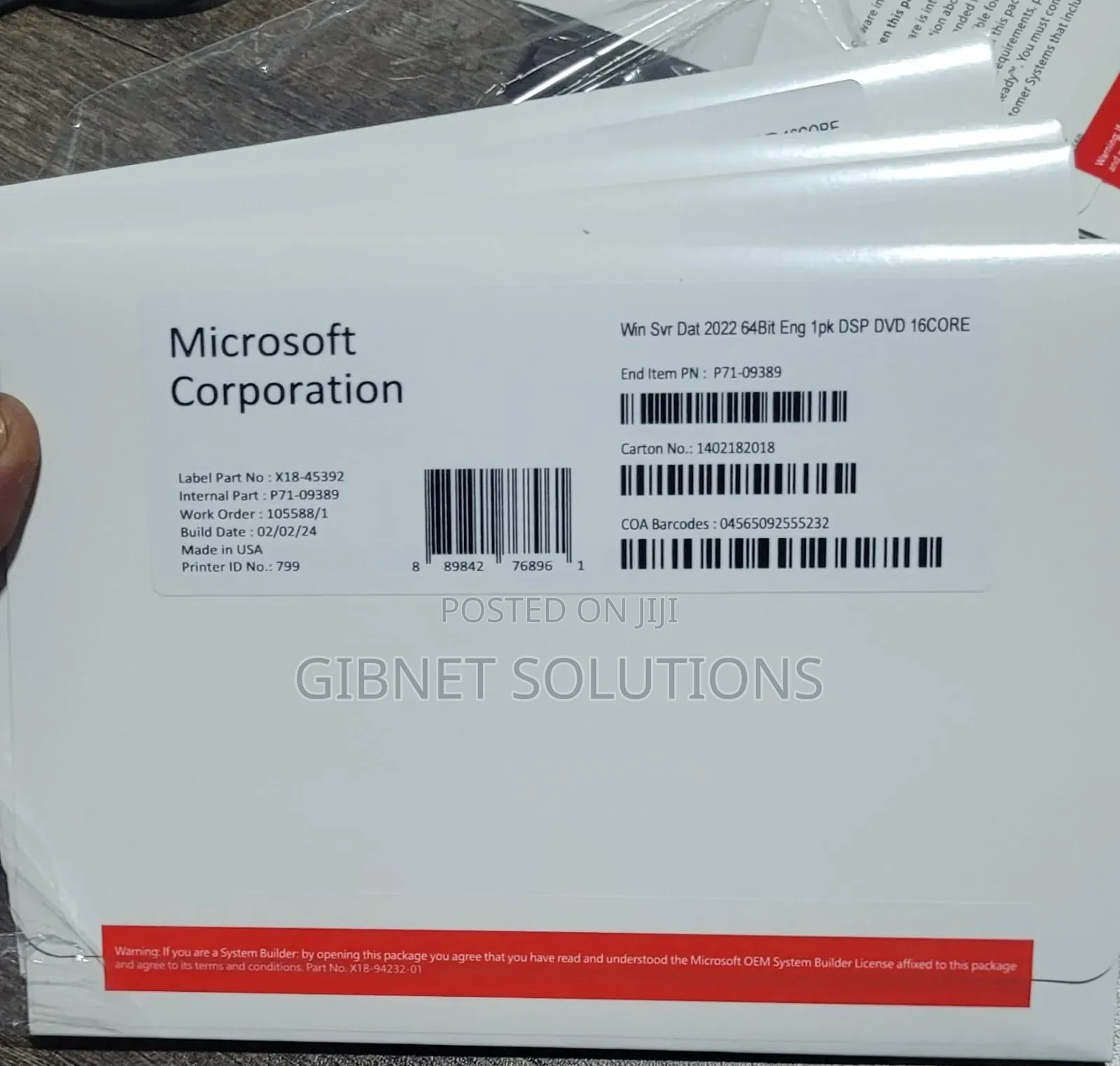 Windows Server Data 2022