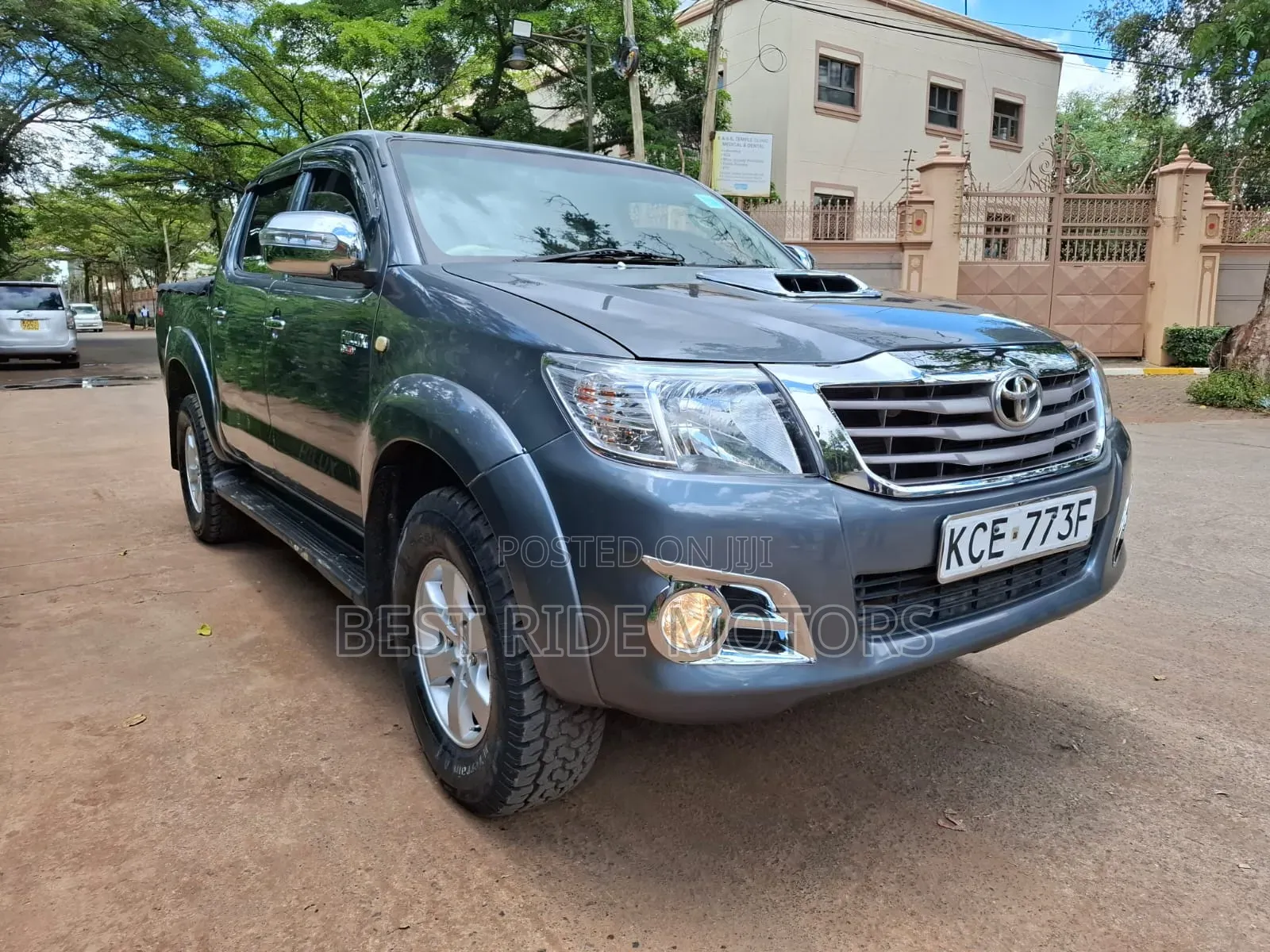 Toyota Hilux 3.0 D-4D Double Cab 2008 Gray