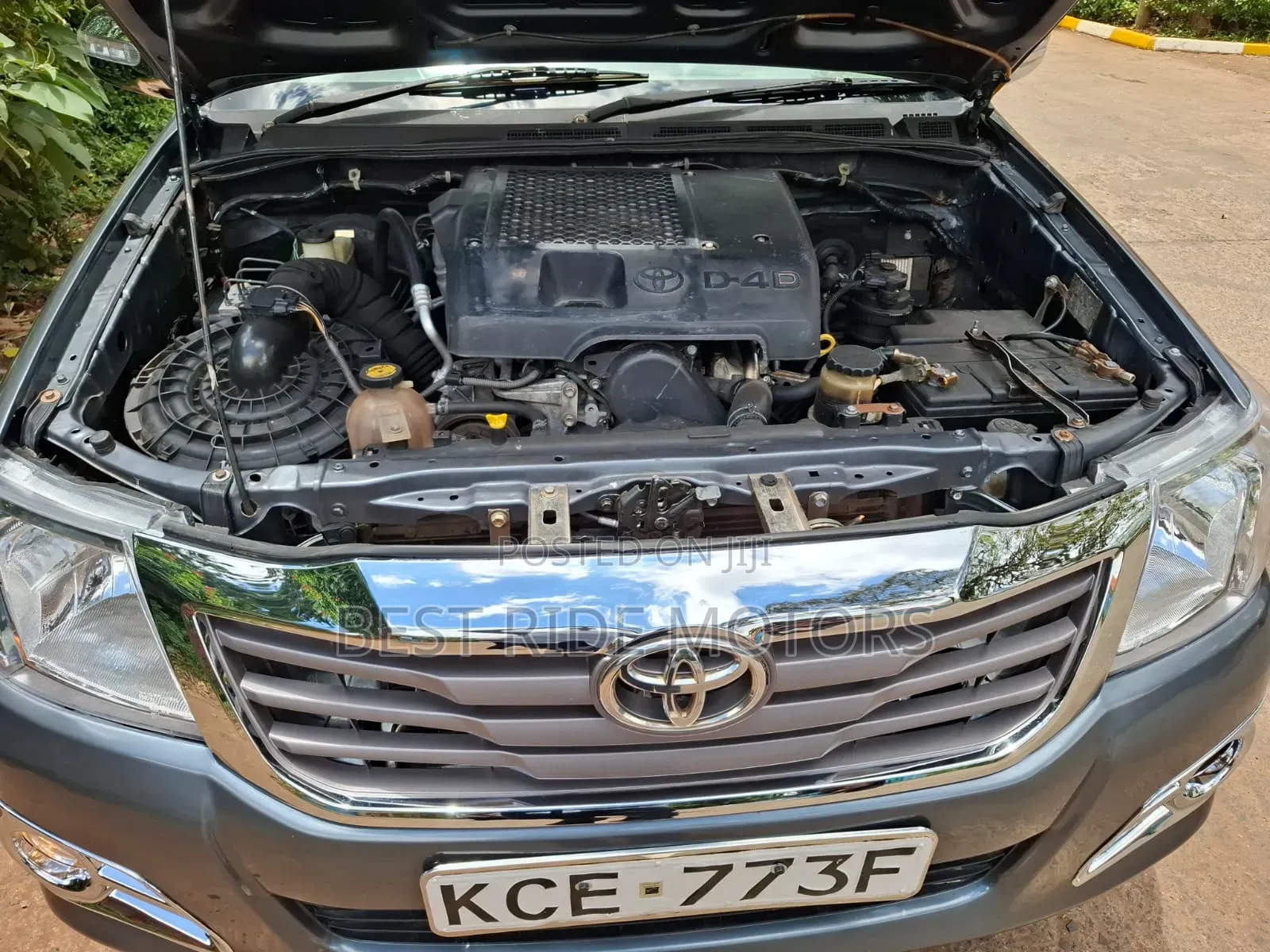 Toyota Hilux 3.0 D-4D Double Cab 2008 Gray