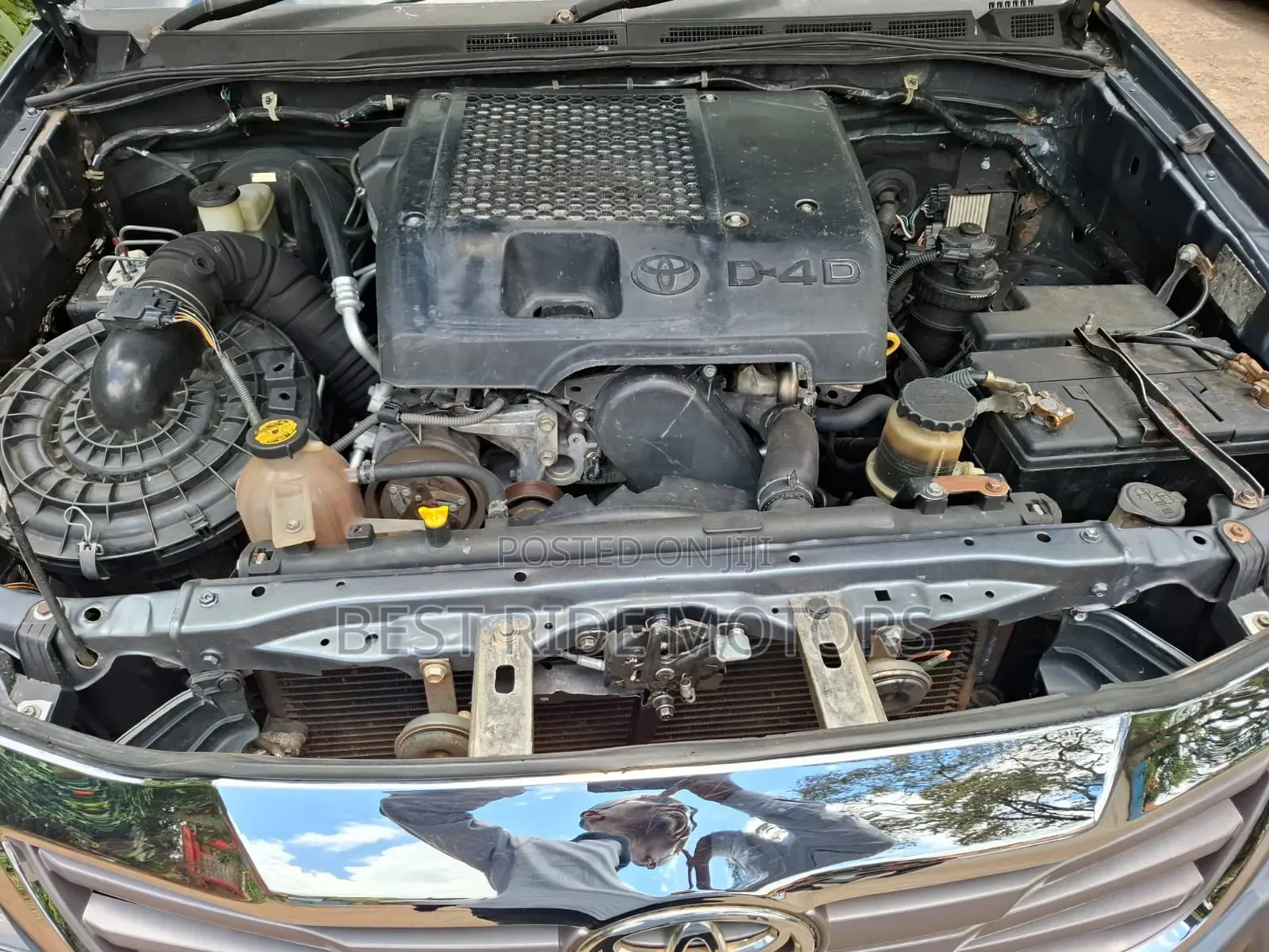 Toyota Hilux 3.0 D-4D Double Cab 2008 Gray