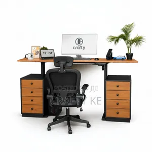 6ft Long Electric Adjustable Height Standing Desk