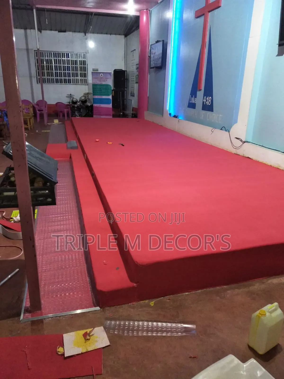 Red Delta Pulpit 4mm Flooring