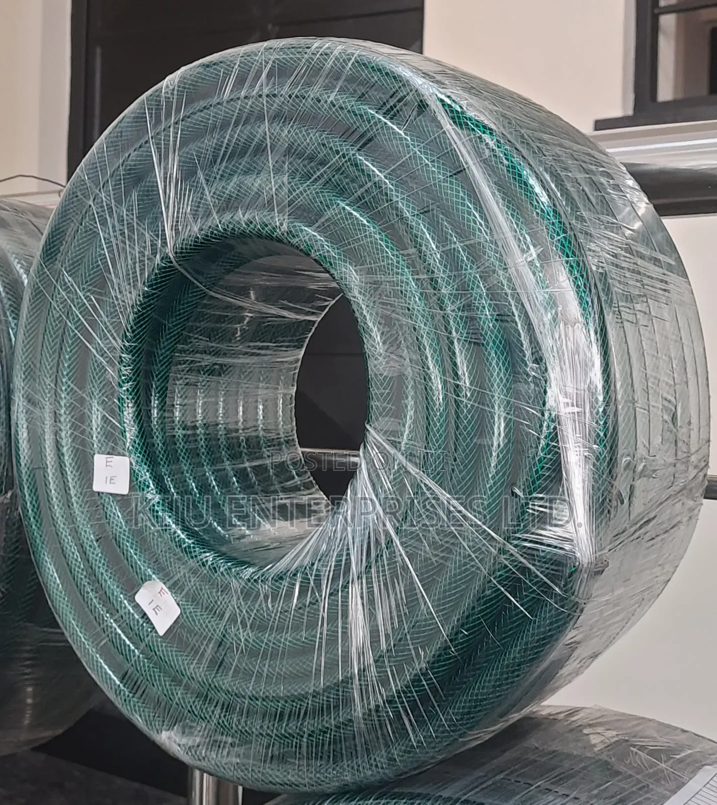 Heavy-duty Green Braided Pvc Hose Pipe – 50 Metres