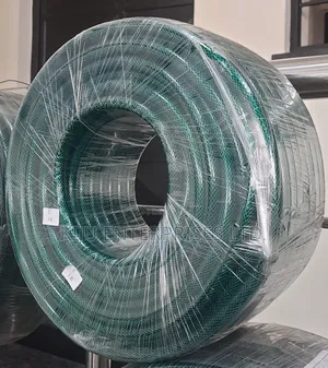 Heavy-duty Green Braided Pvc Hose Pipe – 50 Metres