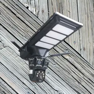4g PTZ Human Motion Detection Solar Camera With Led Solar Street Light