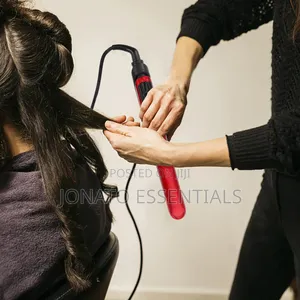 Ceramic Hair Straightener and Curler Flat Iron Temperature Control