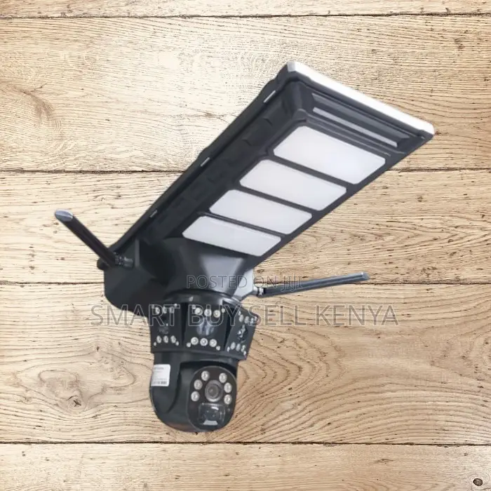 4g PTZ Two- Way Audio Solar Camera With Led Solar Street Light
