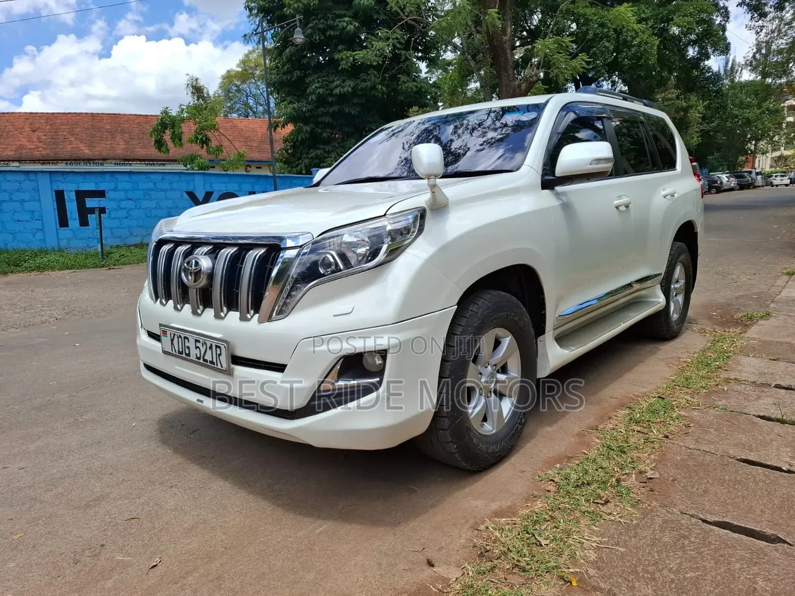 Toyota Land Cruiser Prado 2.8 D-4D 2016 Pearl