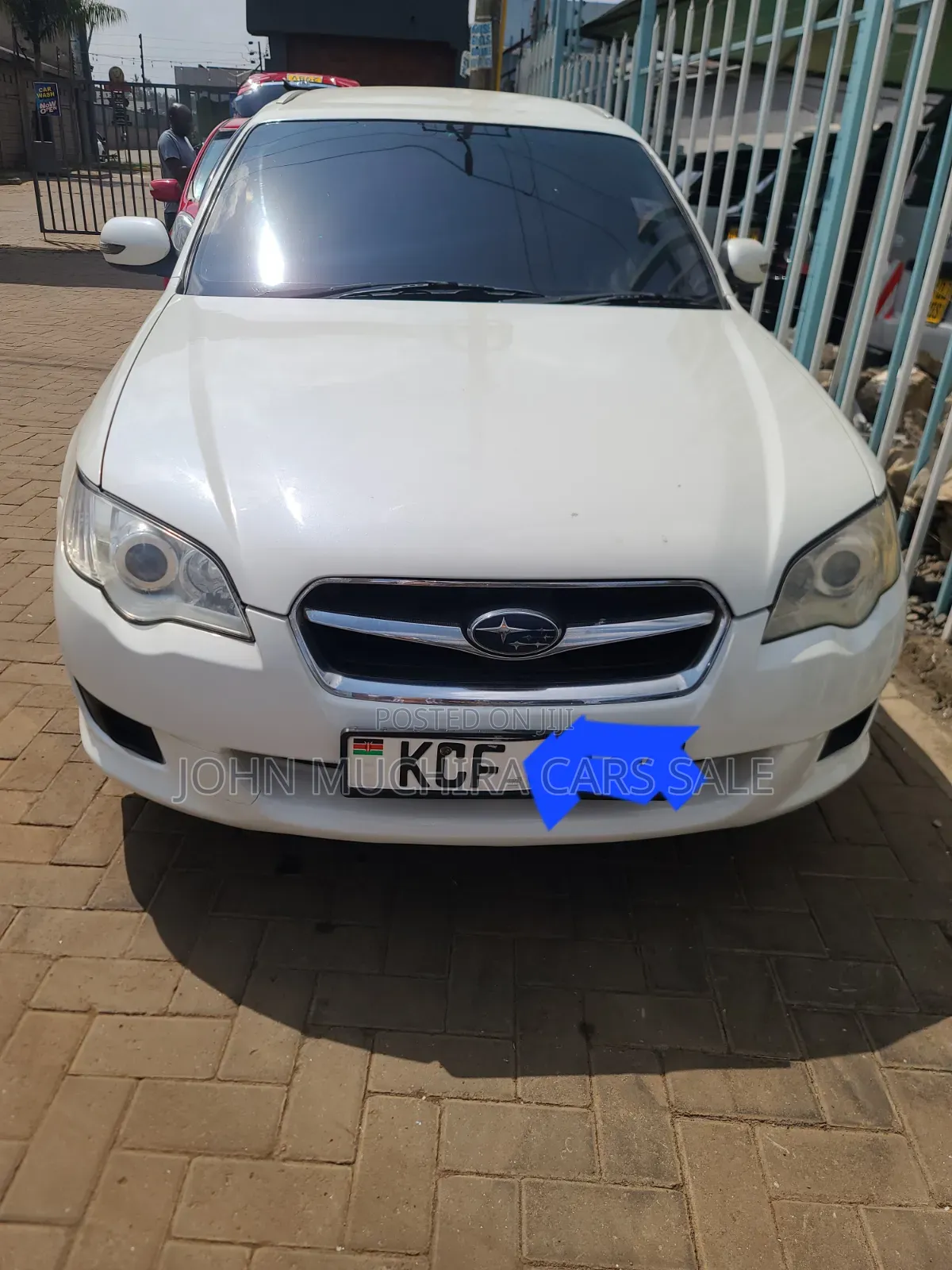 Subaru Legacy 2008 White