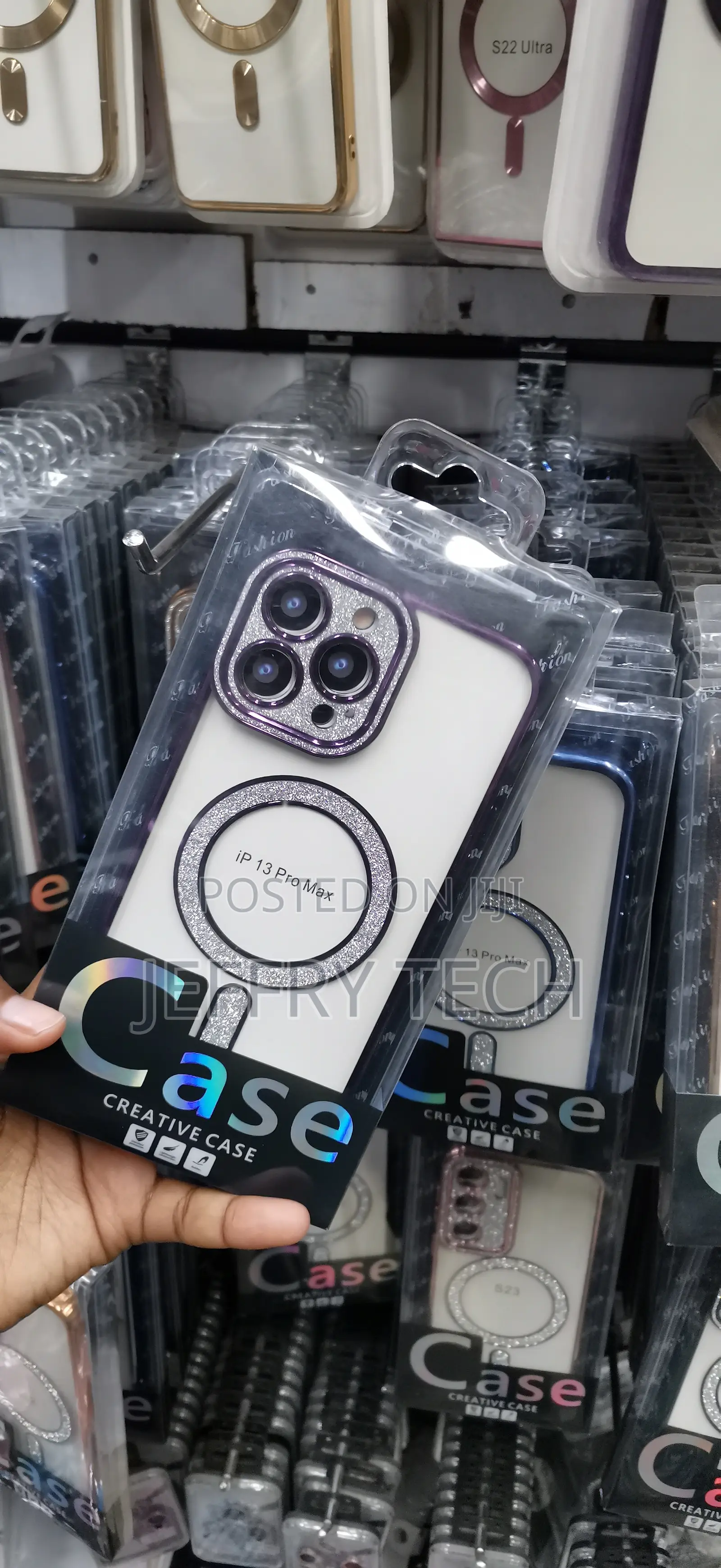 iPhone 13 Pro Max Bling or Diamond-Style Phone Cover