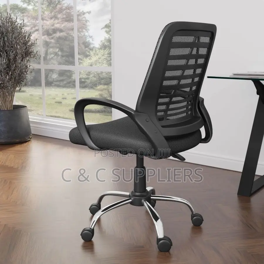 Swivel Office Mesh Armchair