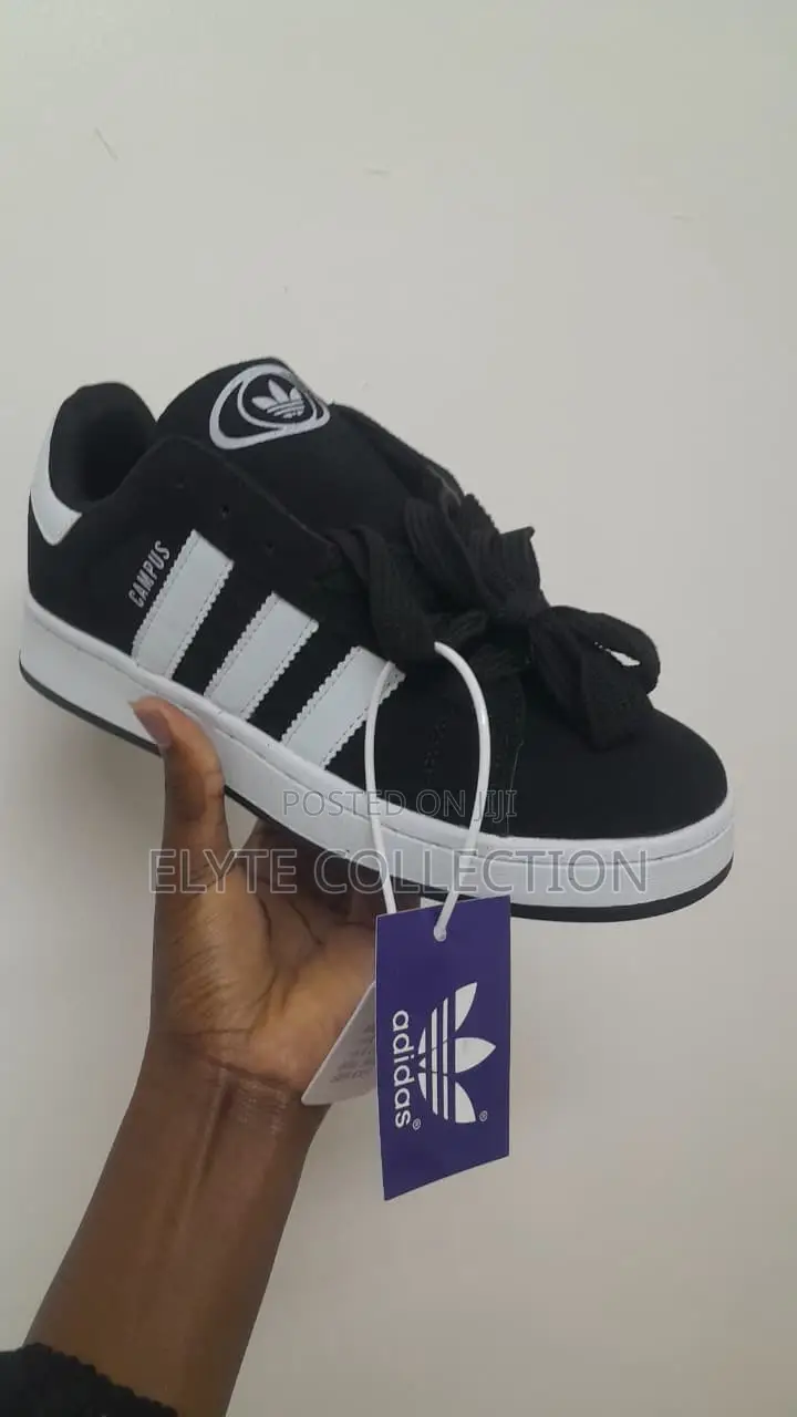 Adidas Campus Black and White
