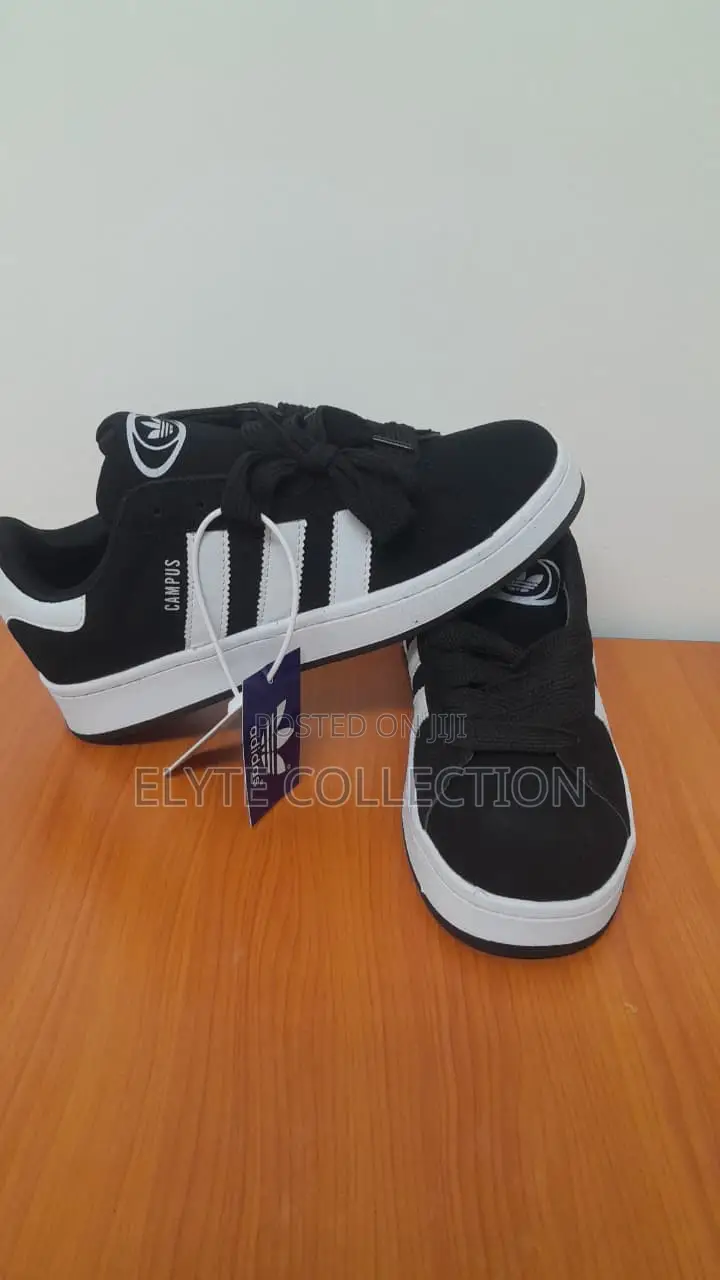 Adidas Campus Black and White