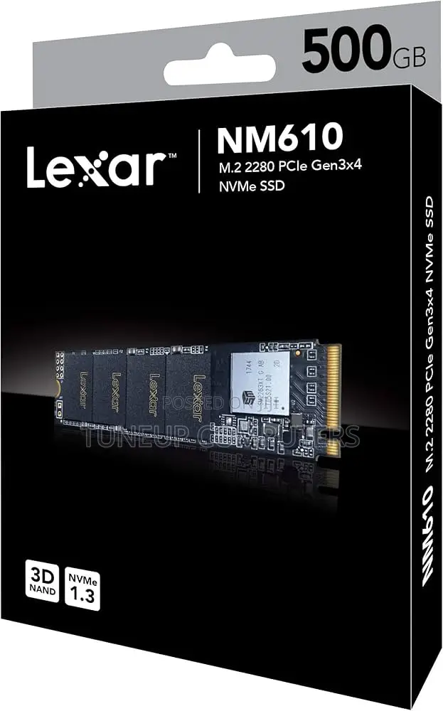 Lexar Lnm610 Pro Gen 3 Nvme | 500gb M.2 2280 | Pcie Gen 3x4