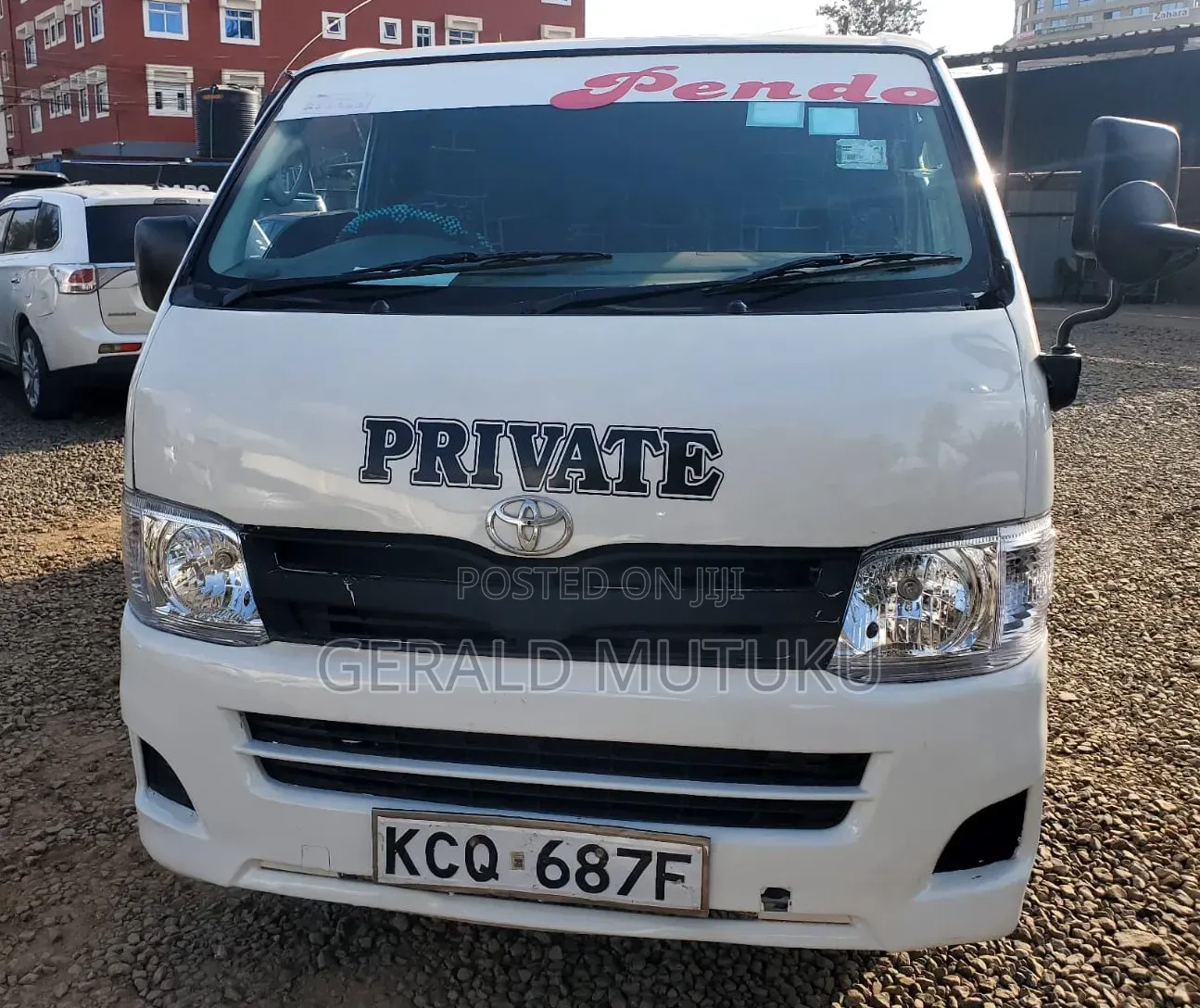Toyota HiAce 2012 White