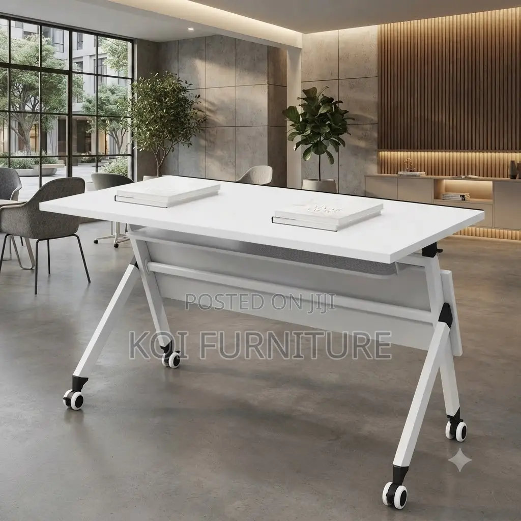 Office Desk; 1.2 Meter Foldable Sturdy Office Desk