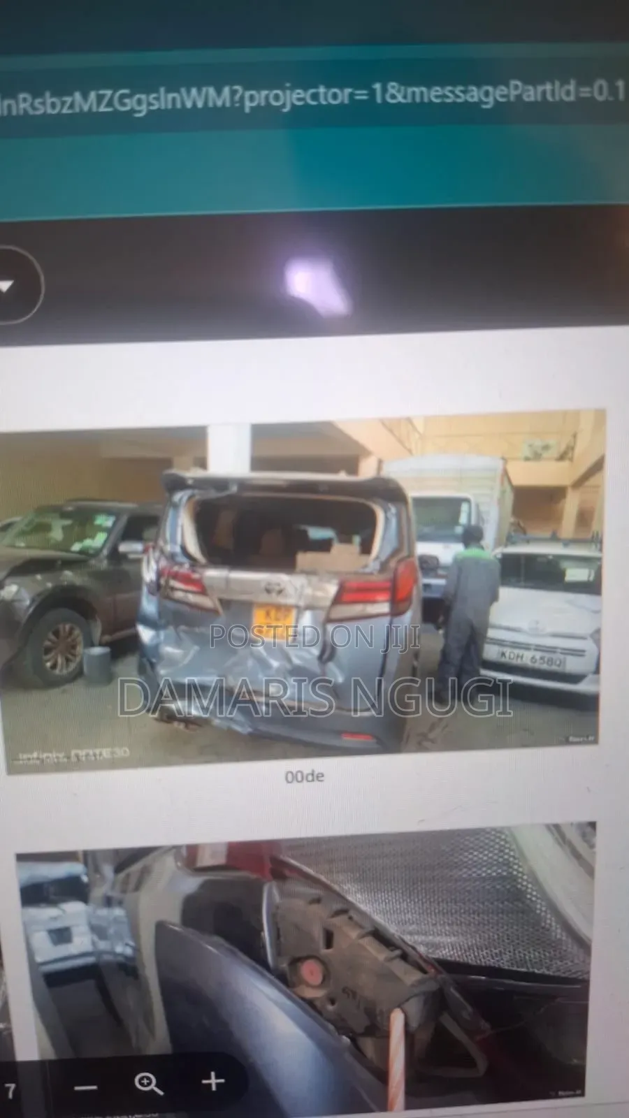 Alphard Rear Bumper 2017/2019 Model